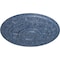 Ekena Millwork Tellson Ceiling Medallion (Fits Canopies up to 6 3/4"), 30 5/8"OD x 2 1/2"P, Americana Crackle CM30TEAMC - alternate 5